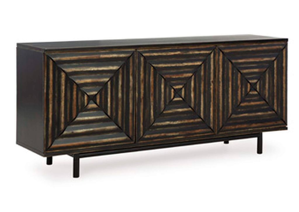 Fair Ridge Accent Cabinet angled view