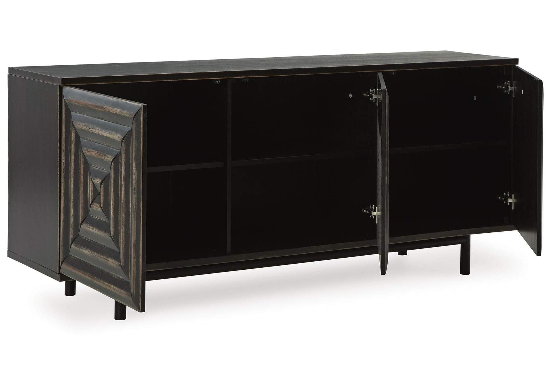 Fair Ridge Accent Cabinet angled view