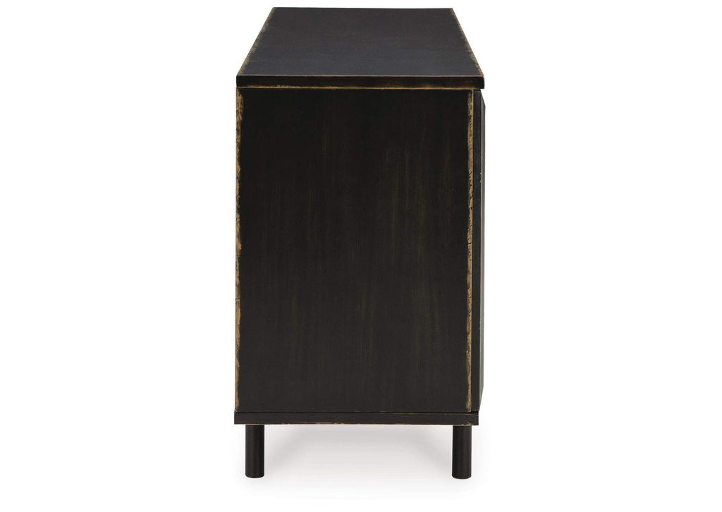 Fair Ridge Accent Cabinet side view