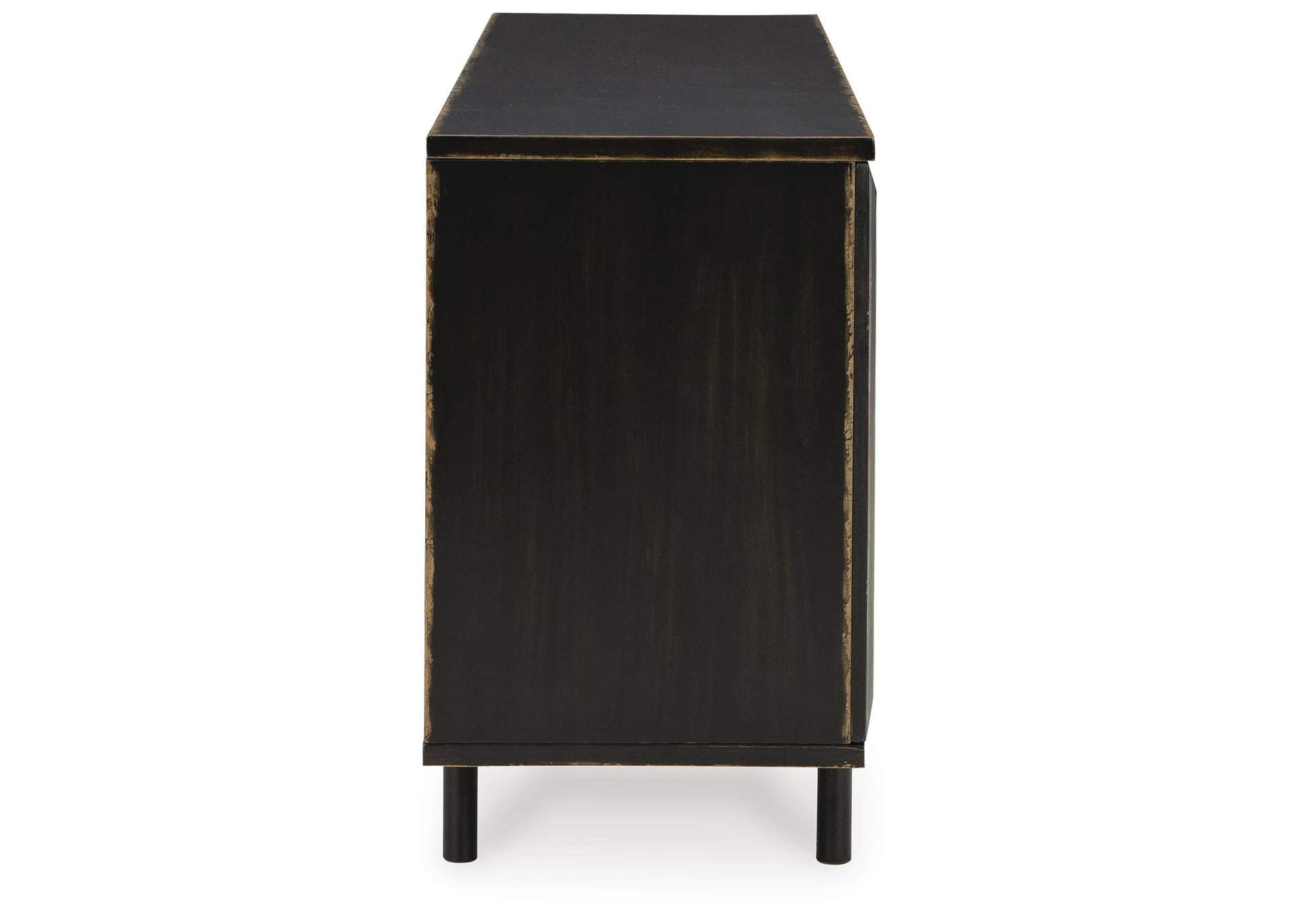 Fair Ridge Accent Cabinet side view
