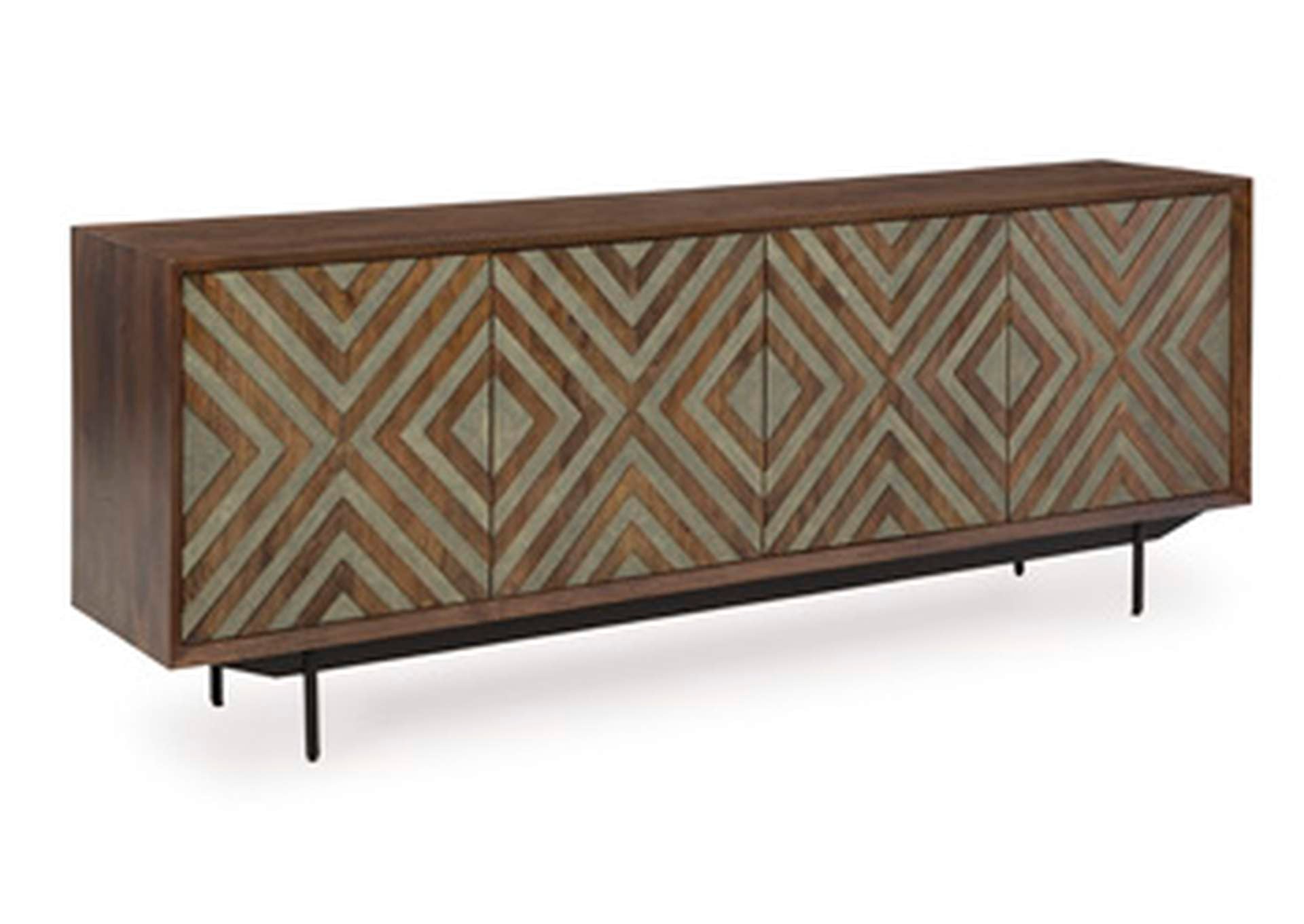 Dreggan Accent Cabinet angled view
