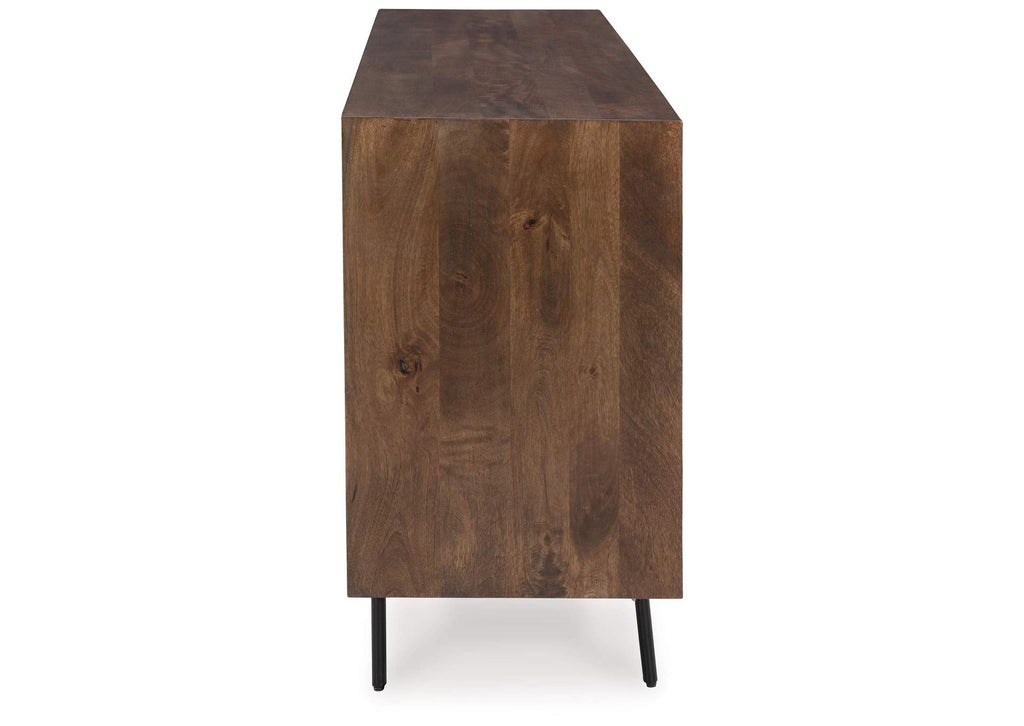 Dreggan Accent Cabinet side view