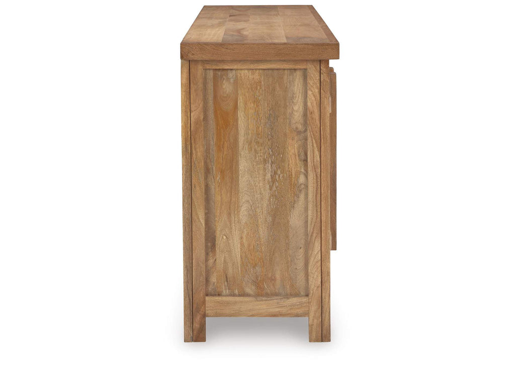 Dresor Accent Cabinet side view