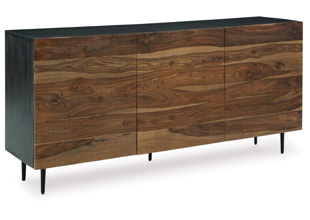 Darrey Accent Cabinet angled view