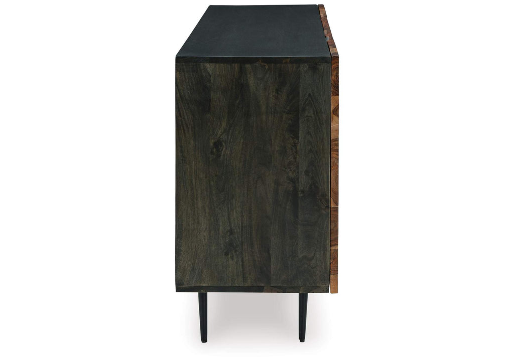 Darrey Accent Cabinet side view
