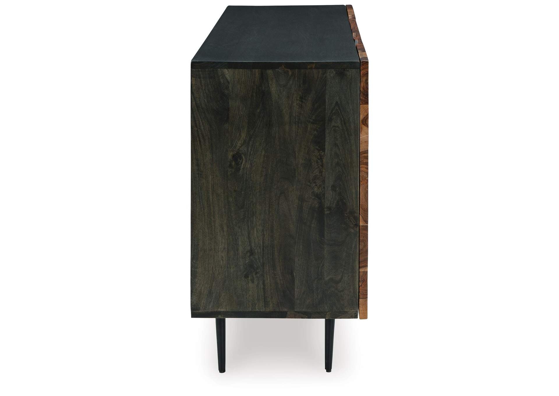 Darrey Accent Cabinet side view