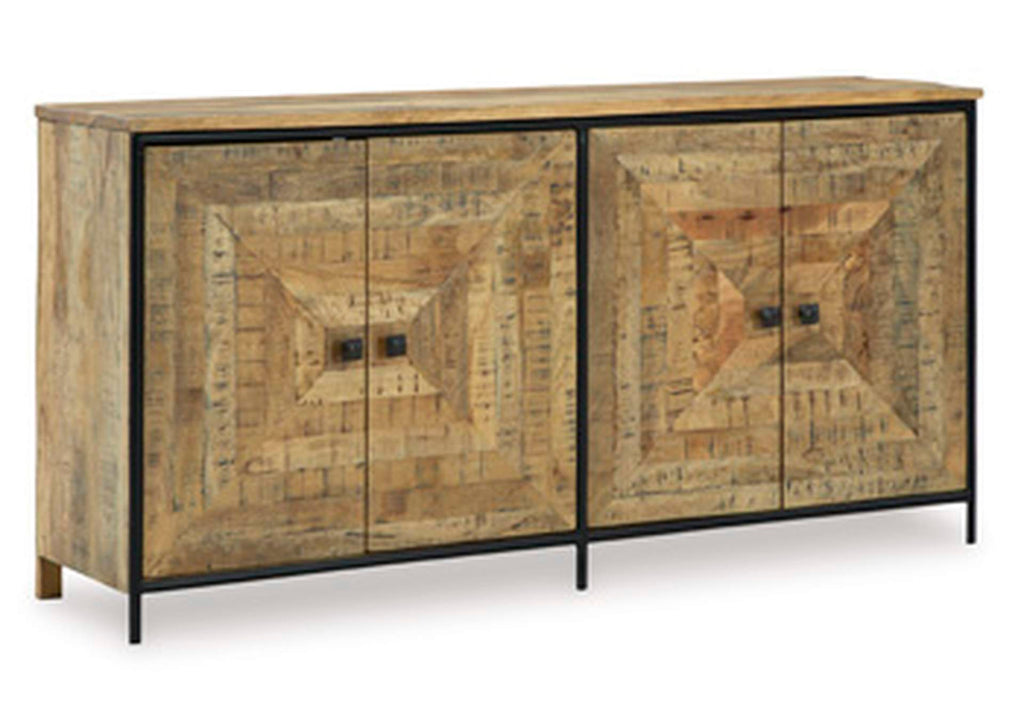 Camney Accent Cabinet angled view