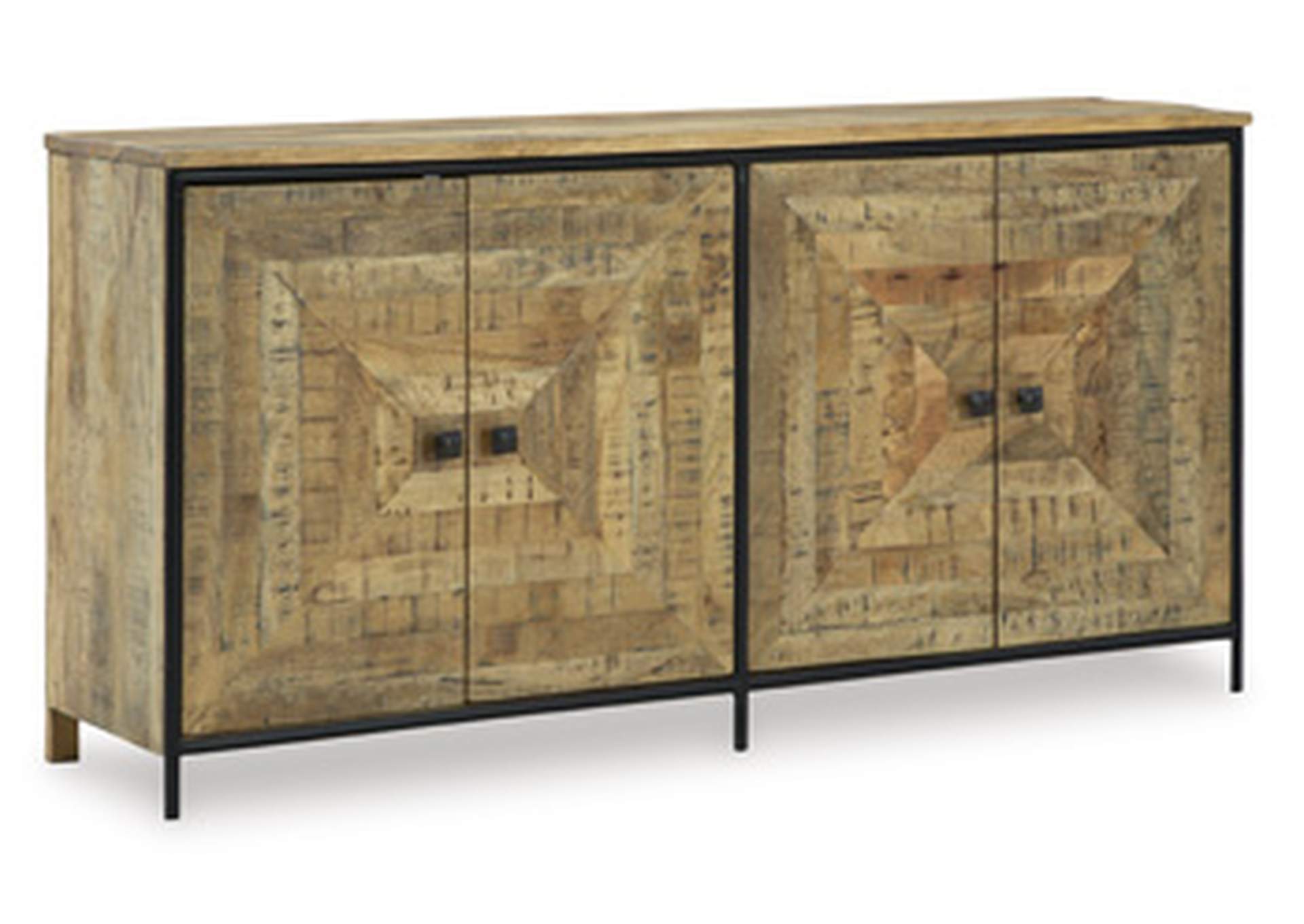 Camney Accent Cabinet angled view