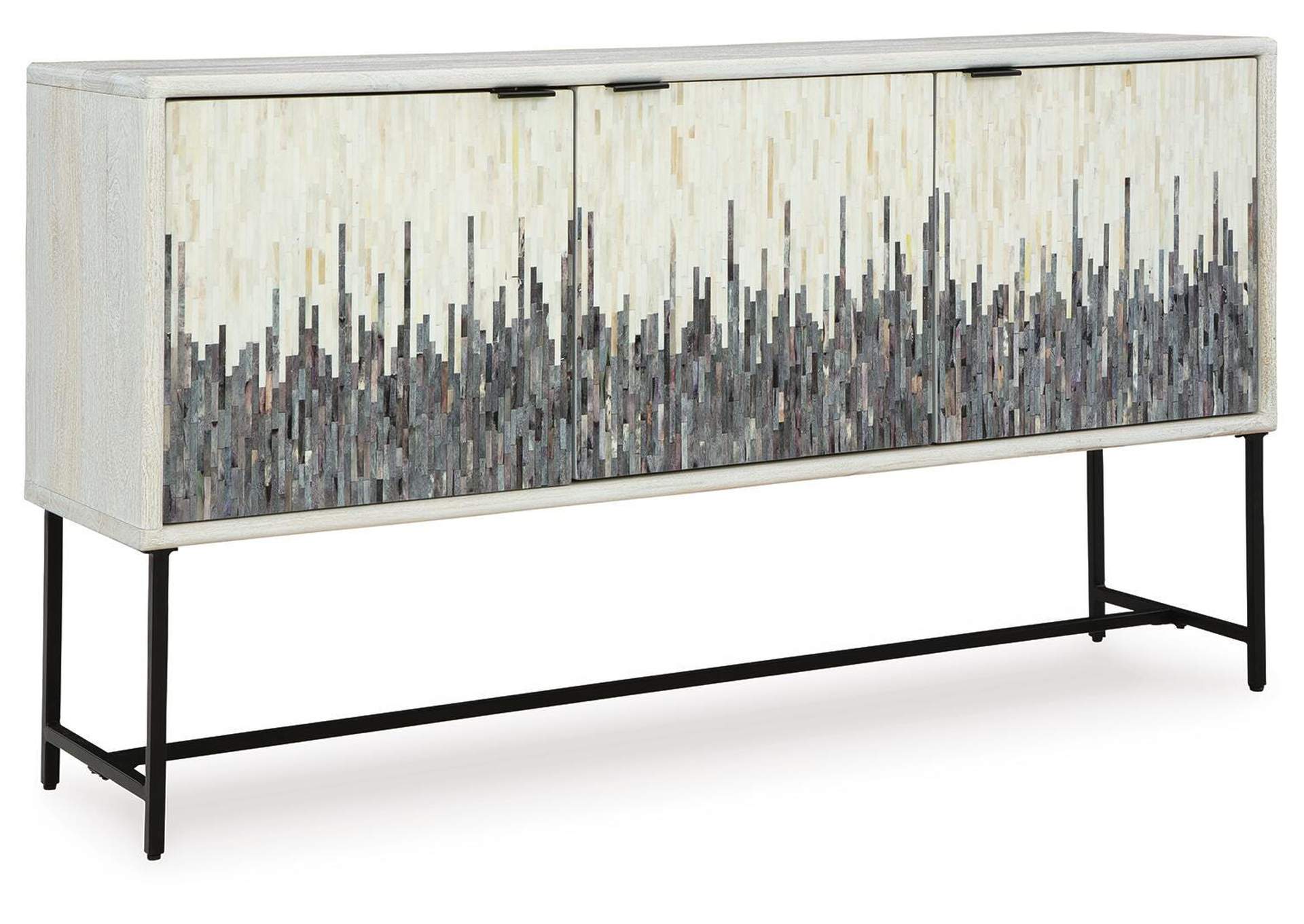 Freyton Accent Cabinet angled view