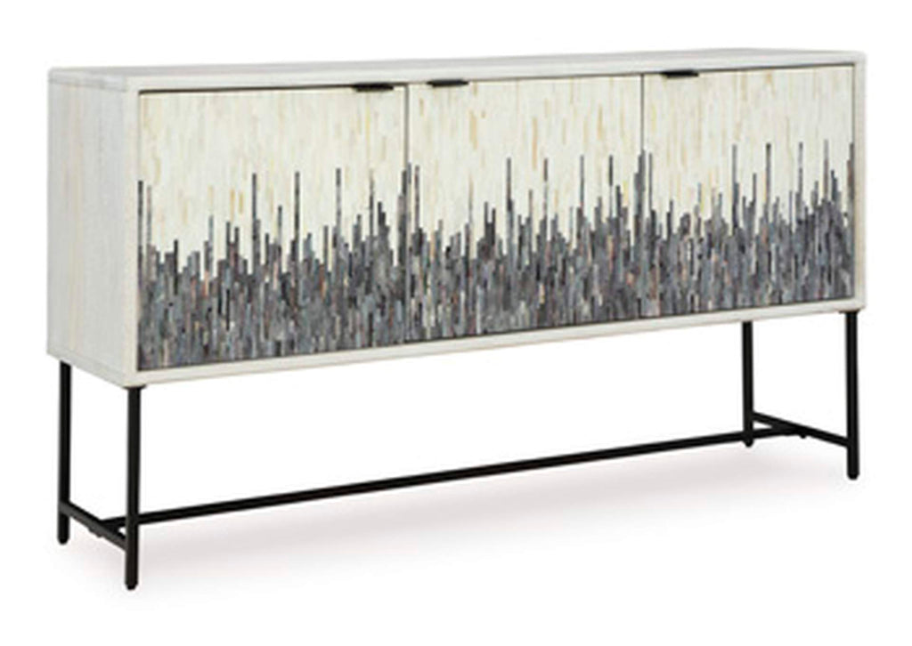 Freyton Accent Cabinet angled view