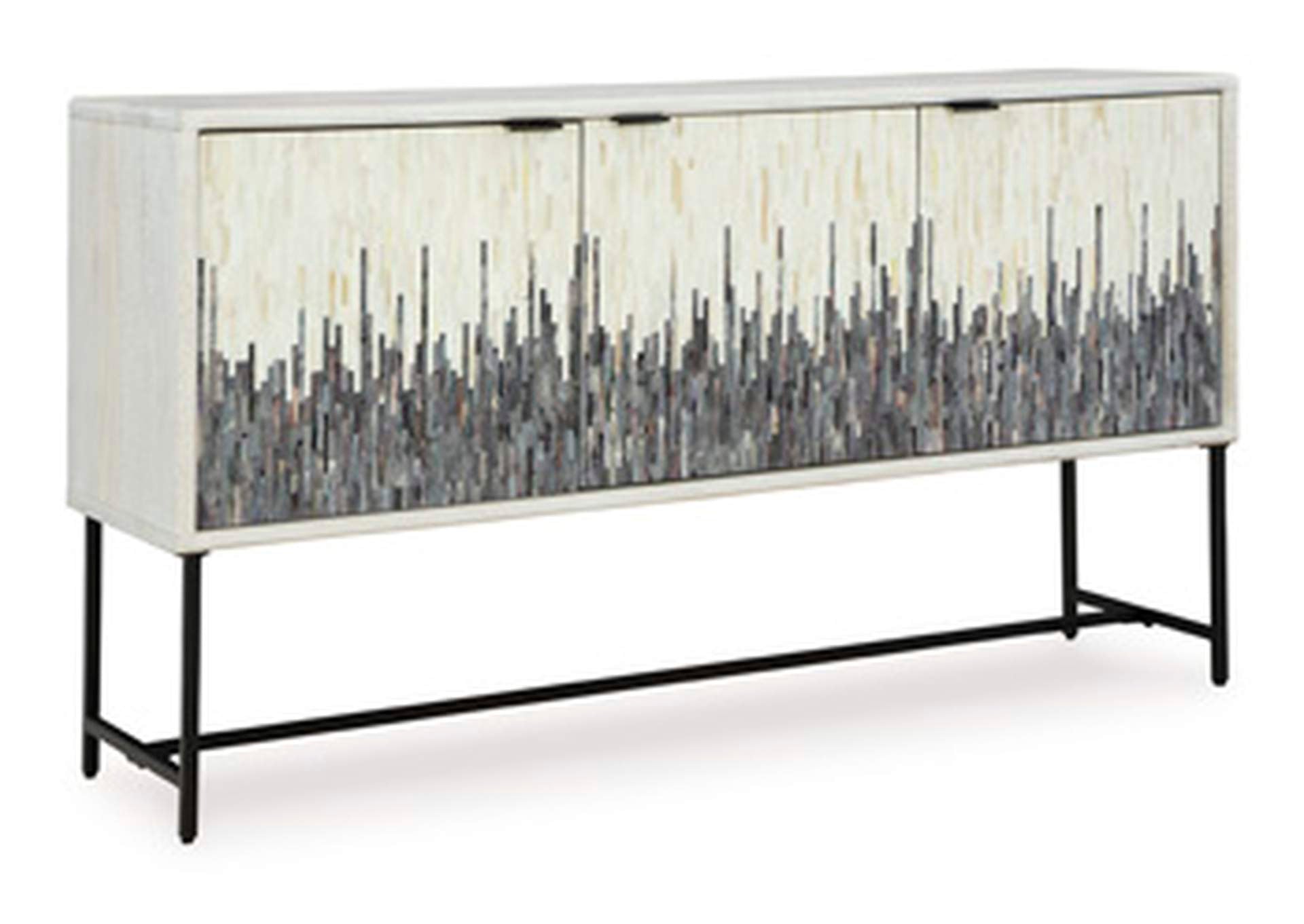 Freyton Accent Cabinet angled view