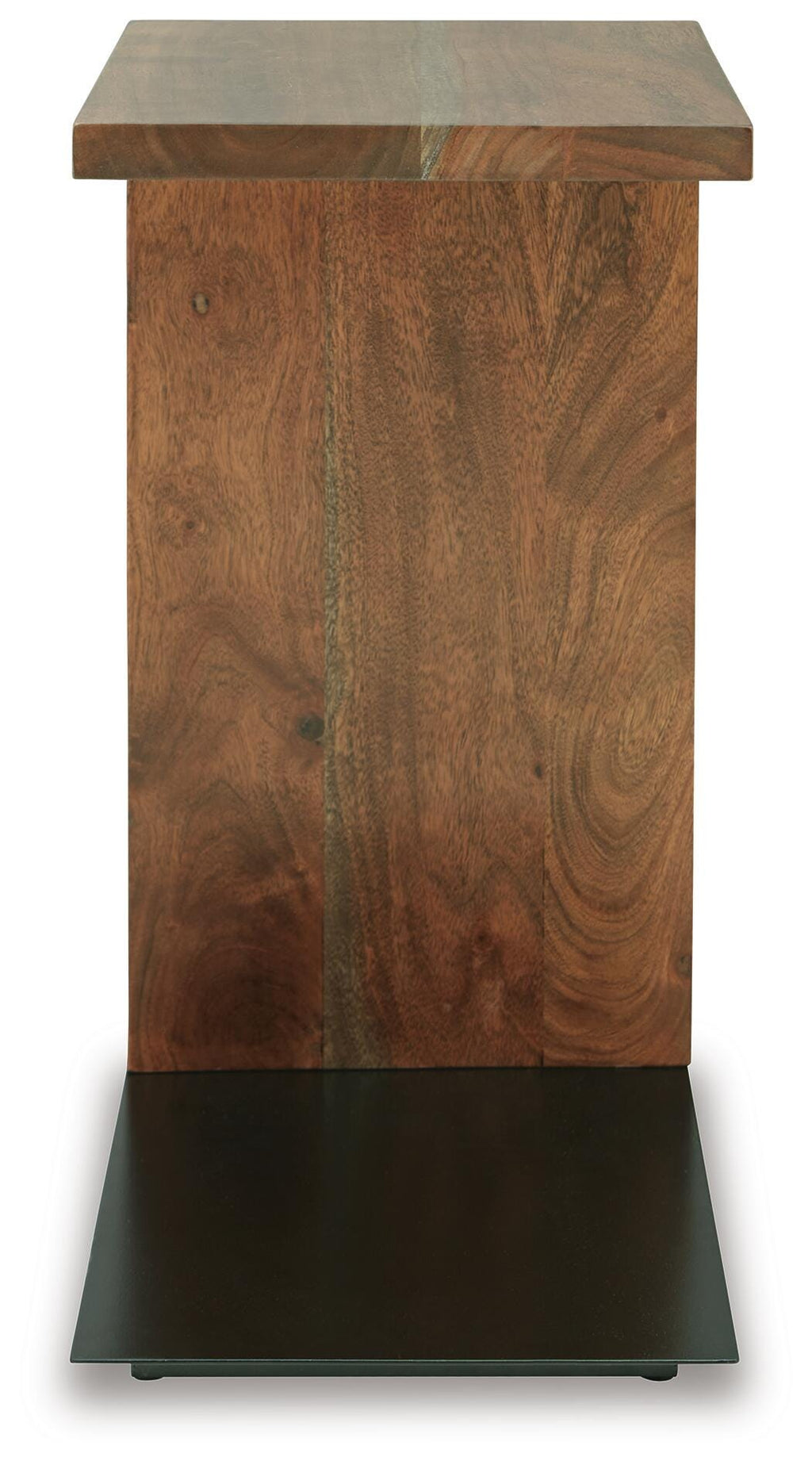 Wimshaw Accent Table in Brown/Black, front view