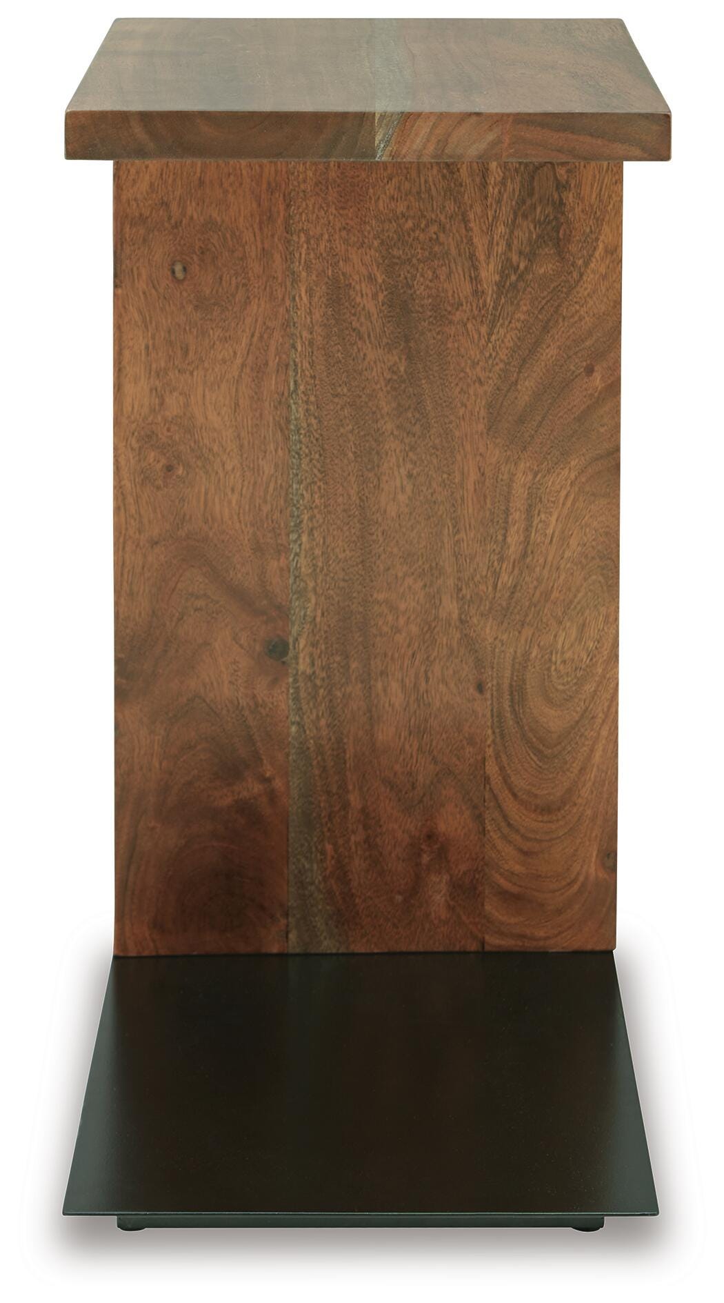 Wimshaw Accent Table in Brown/Black, front view