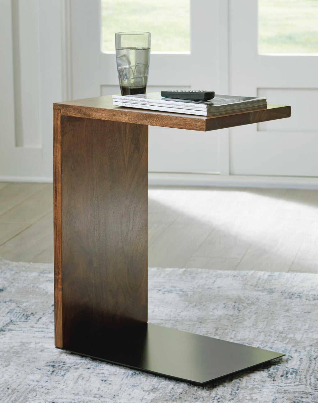 Wimshaw Accent Table in Brown/Black, alternate view 3