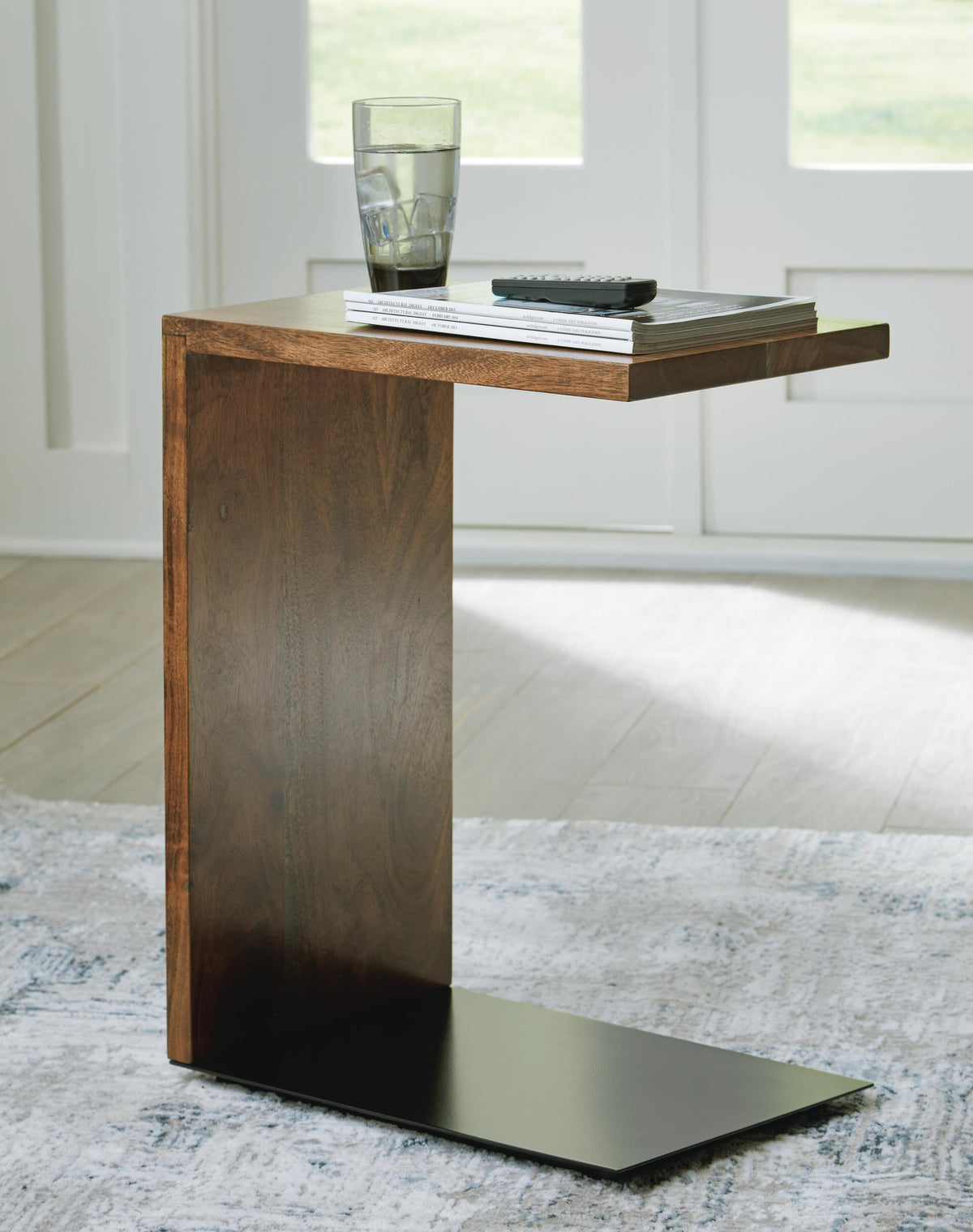 Wimshaw Accent Table in Brown/Black, alternate view 3