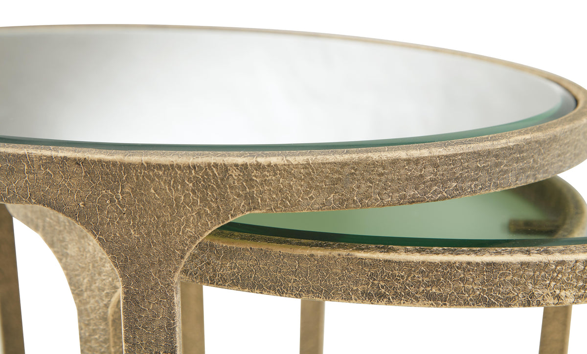 Irmaleigh Accent Table (Set of 2) in Antique Gold Finish, alternate view 10