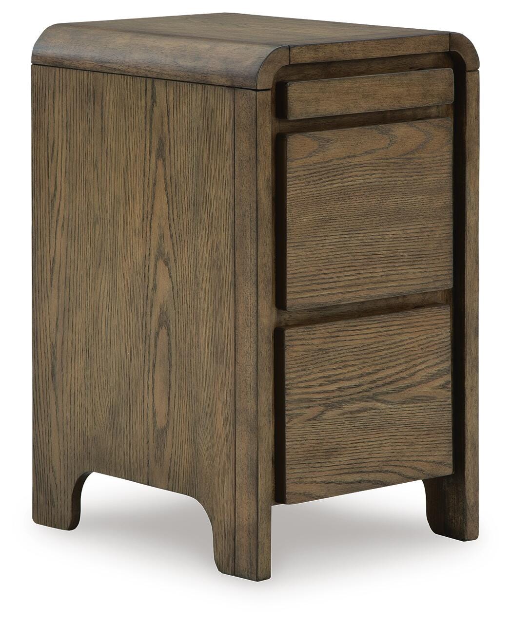 Jensworth Accent Table in Brown, closed view