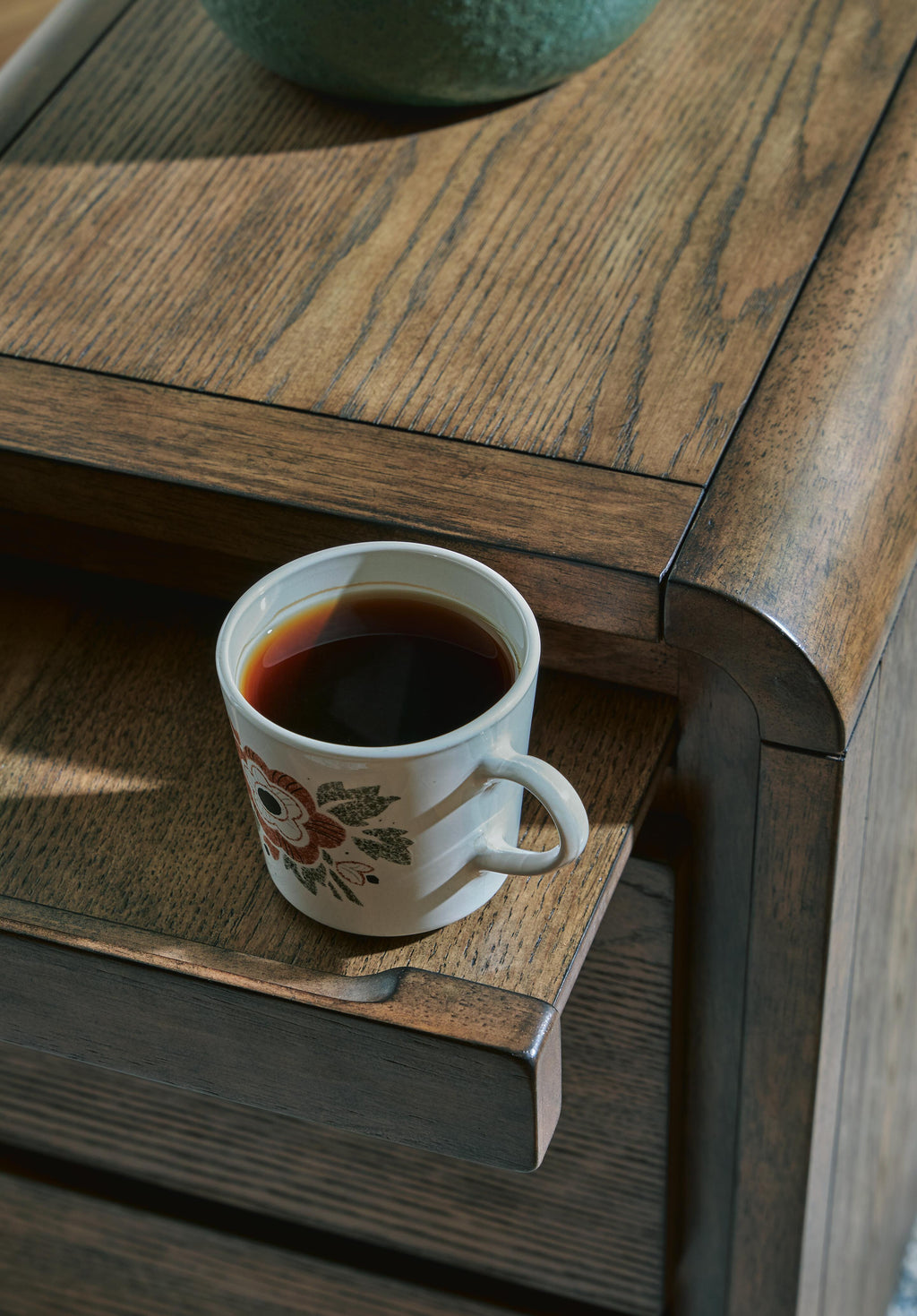 Jensworth Accent Table in Brown, detail view