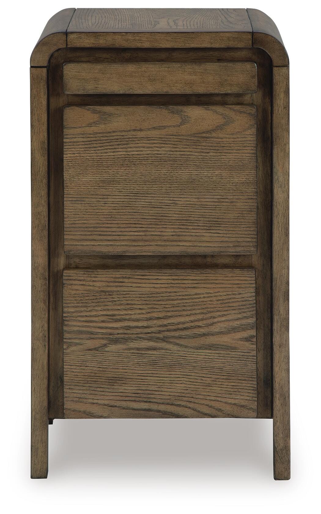 Jensworth Accent Table in Brown, front view