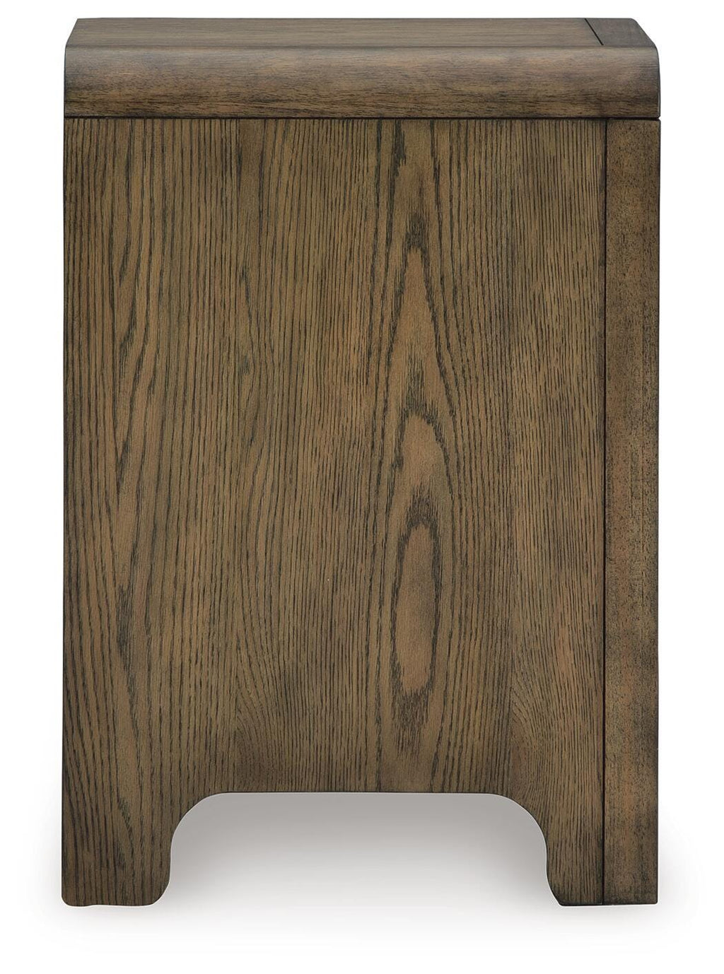 Jensworth Accent Table in Brown, side view
