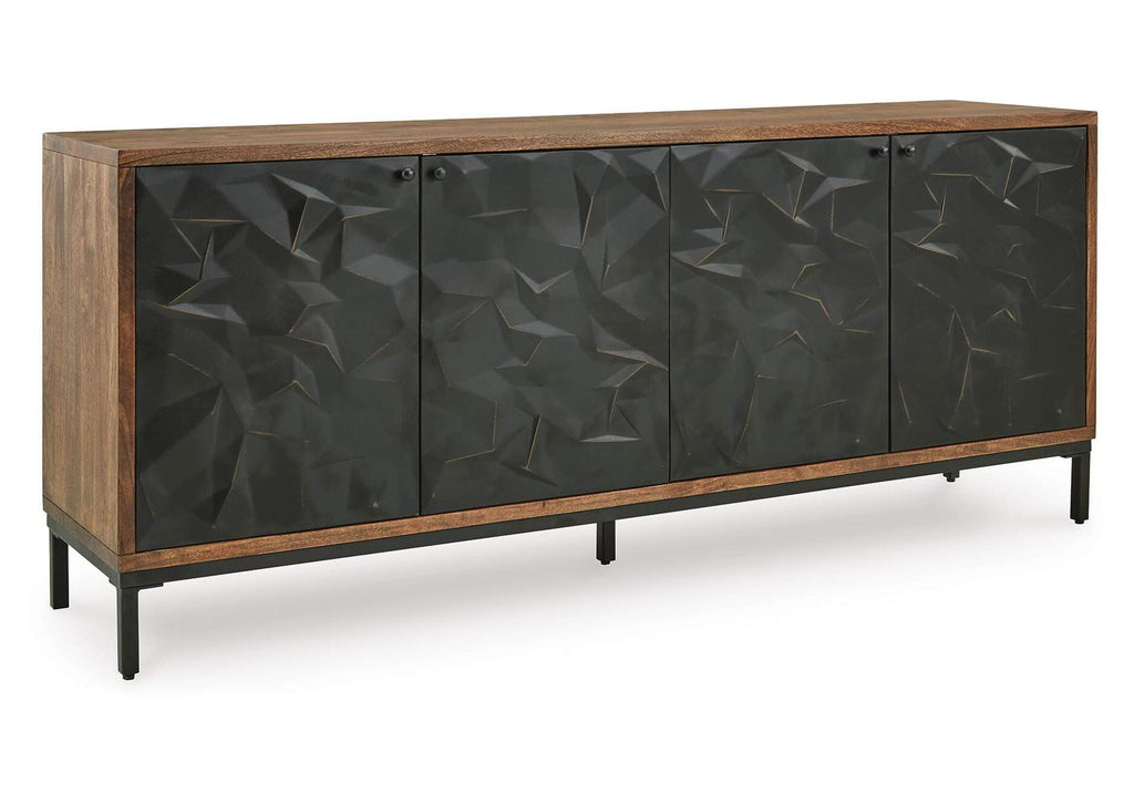 Dorannby Accent Cabinet angled view