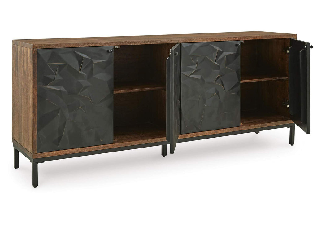 Dorannby Accent Cabinet angled view