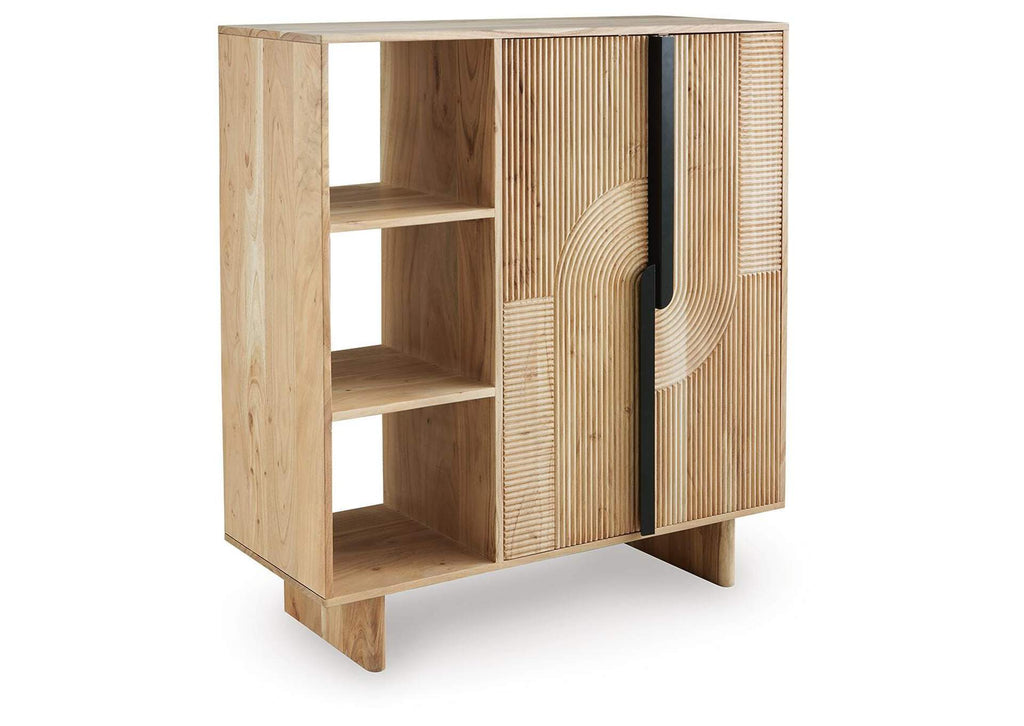 Kierwell Accent Cabinet angled view