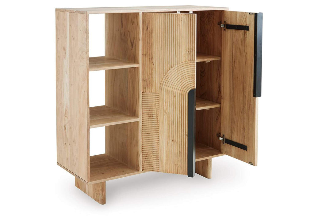 Kierwell Accent Cabinet angled view