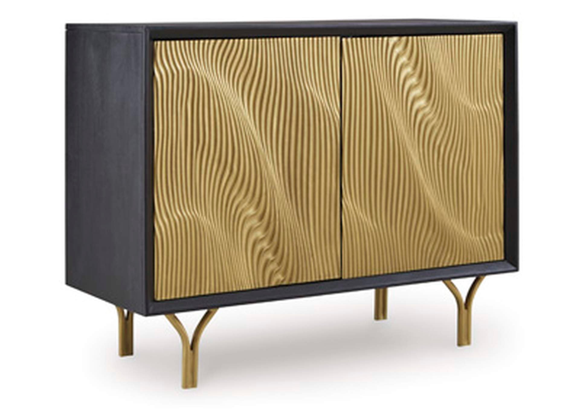 Tayner Accent Cabinet angled view