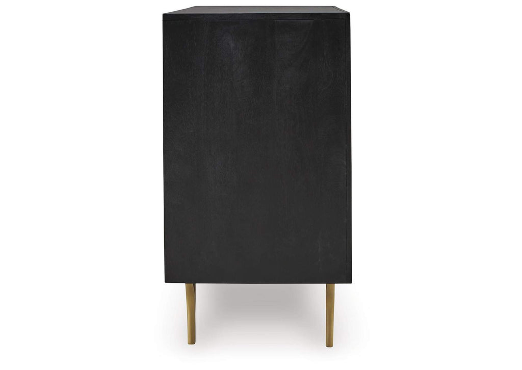 Tayner Accent Cabinet side view