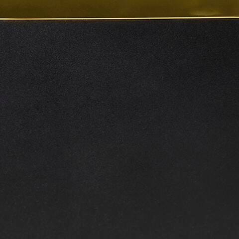 Rexwell Accent Table with Speaker in Black/Gold Finish, alternate view 9