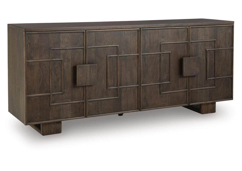 Cato Accent Cabinet angled view