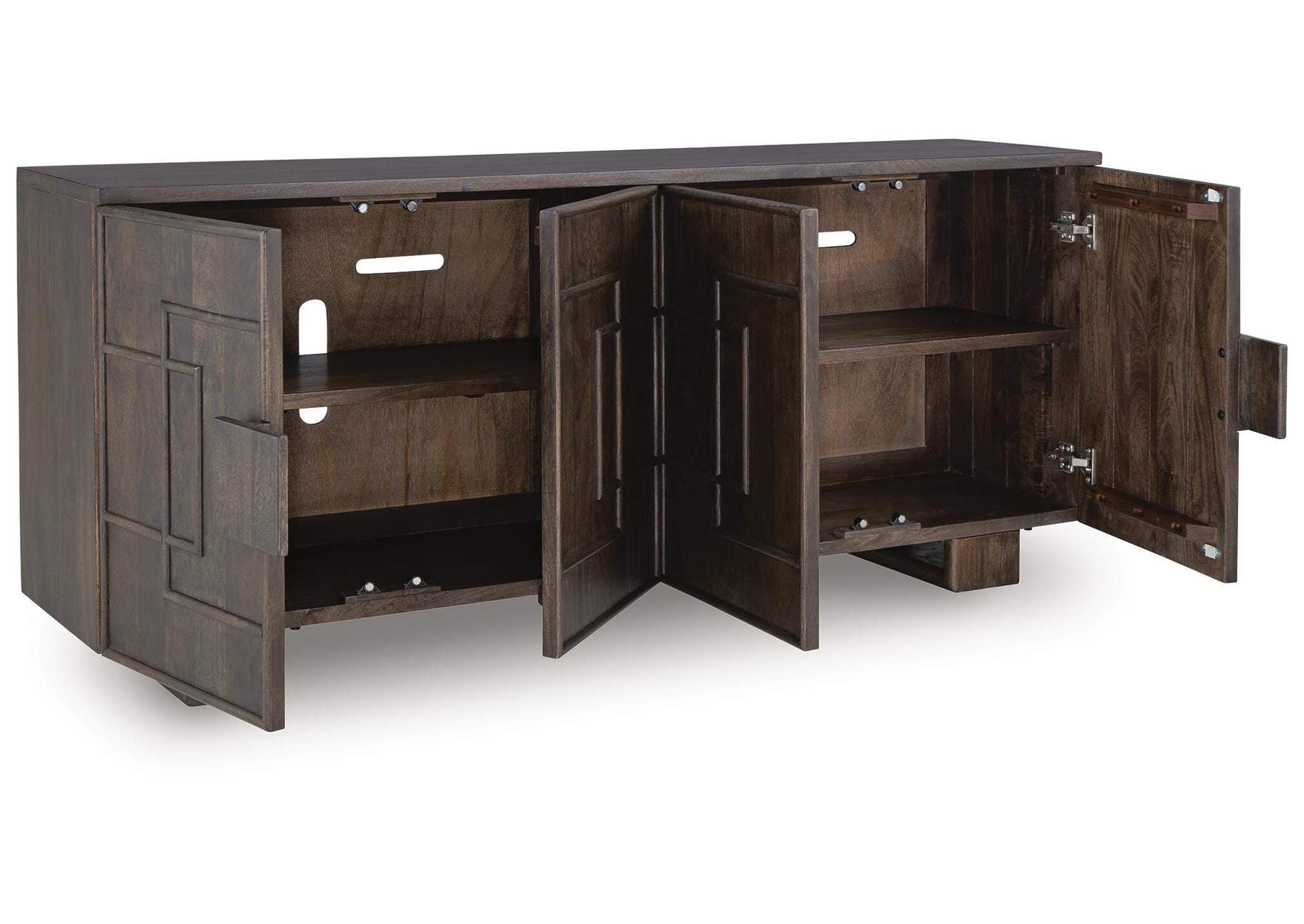 Cato Accent Cabinet angled view