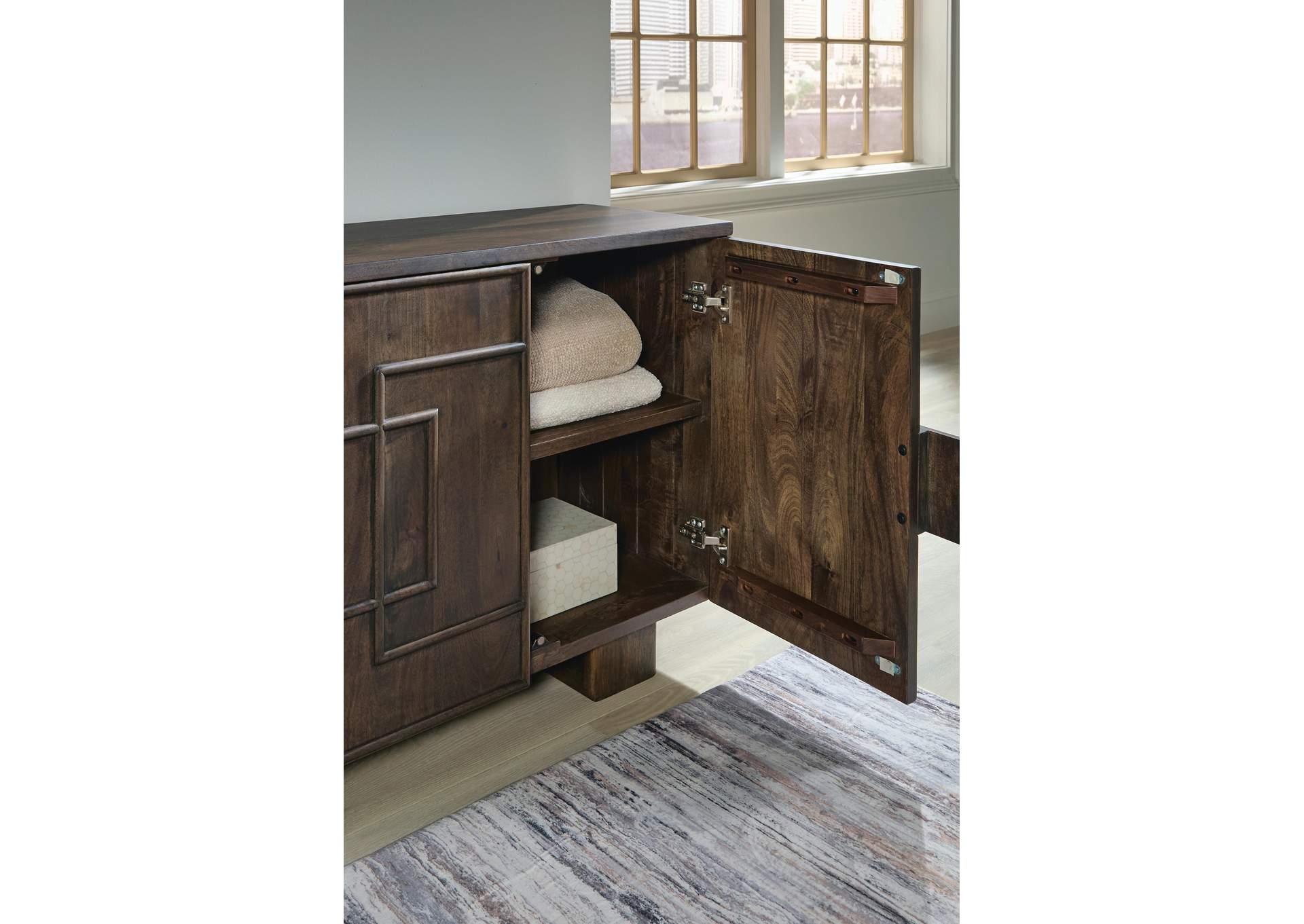 Cato Accent Cabinet detail