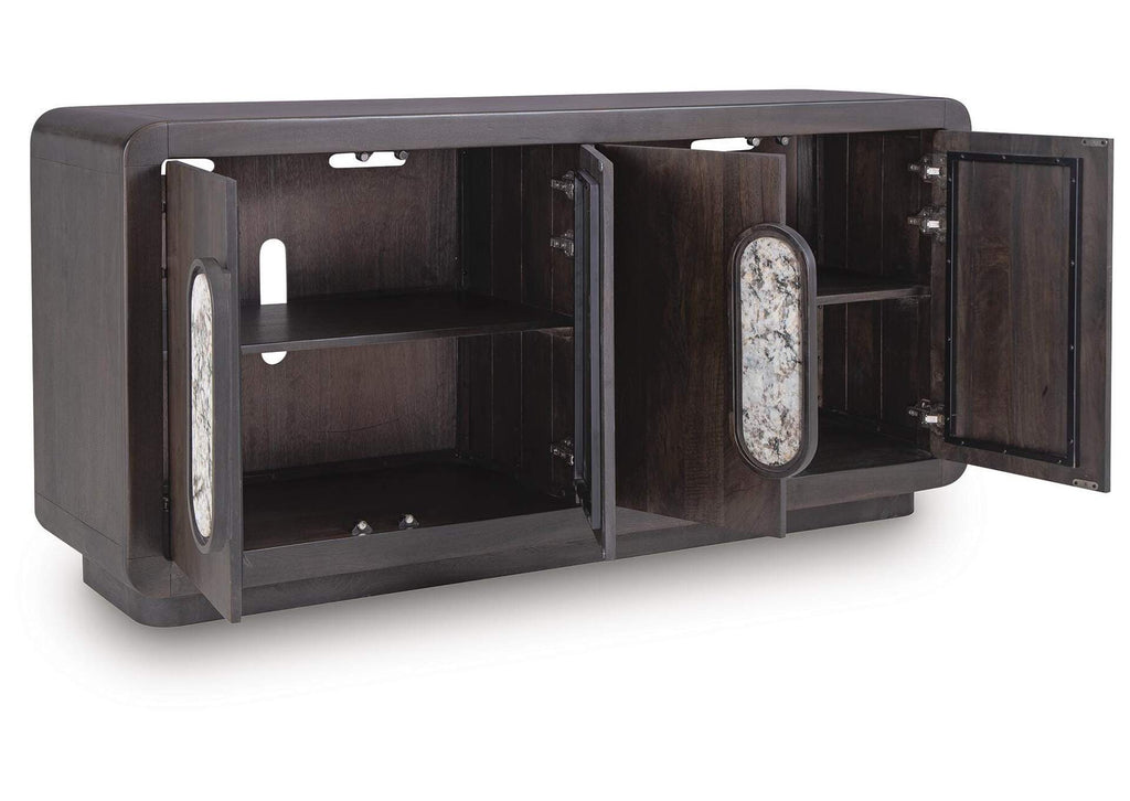 Elliston Accent Cabinet angled view