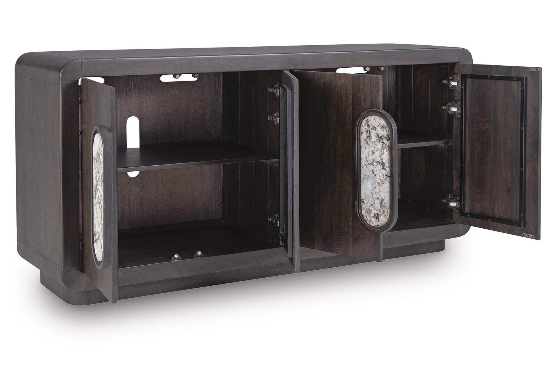 Elliston Accent Cabinet angled view