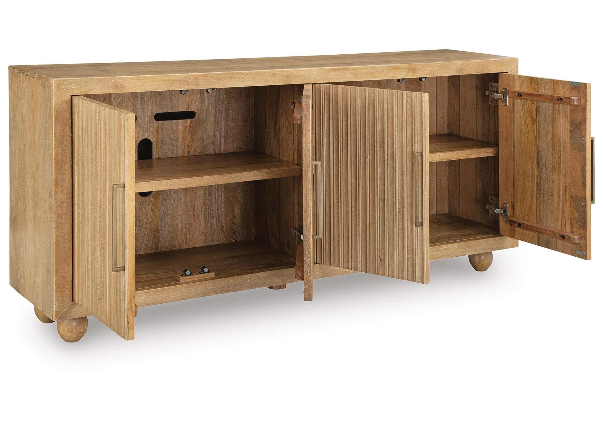 Niam Accent Cabinet angled view