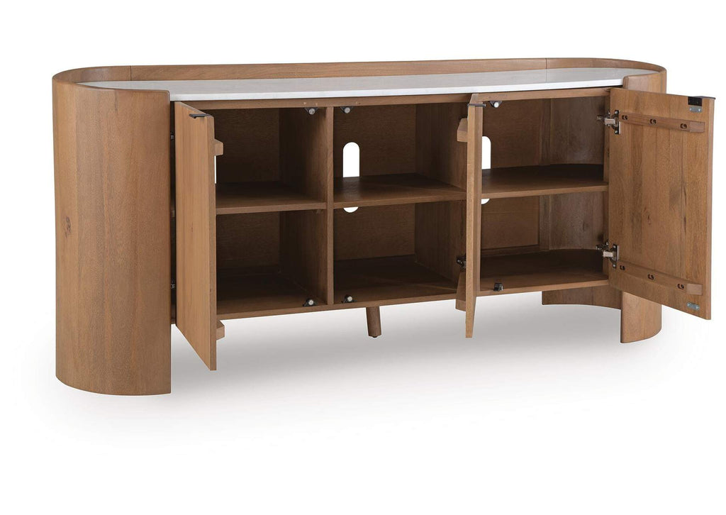 Fitzroy Accent Cabinet angled view