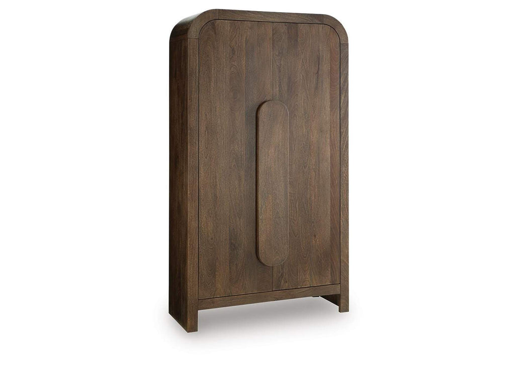 Thoren Accent Cabinet angled view