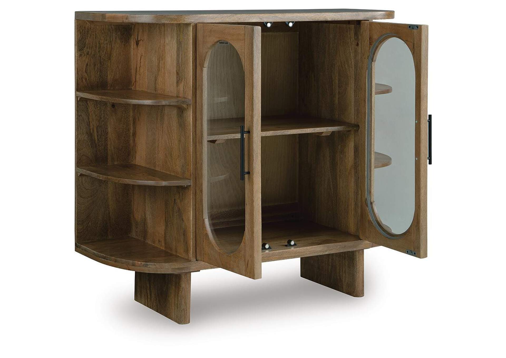 Niall Accent Cabinet angled view