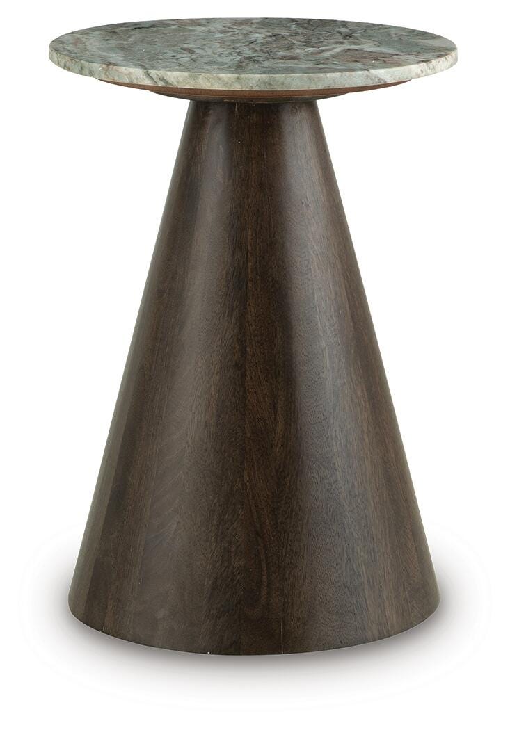 Waltnor Accent Table in Gray/White/Brown, alternate view 2