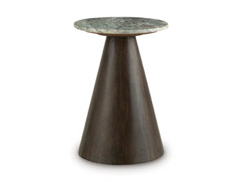 Waltnor Accent Table in Gray/White/Brown