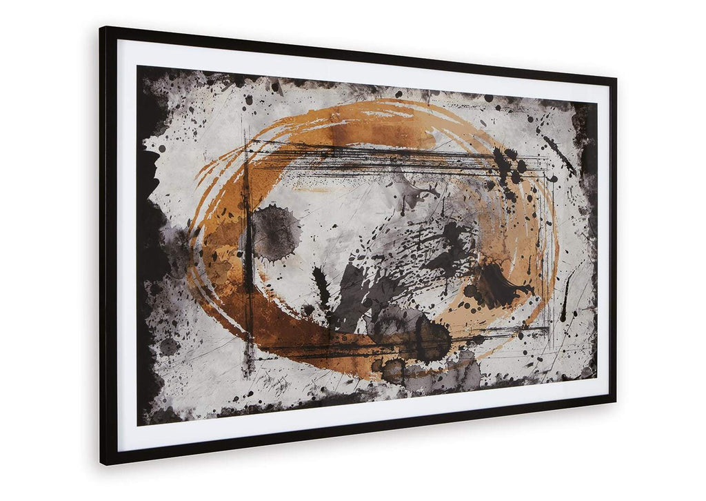 Clefting Wall Art angled view