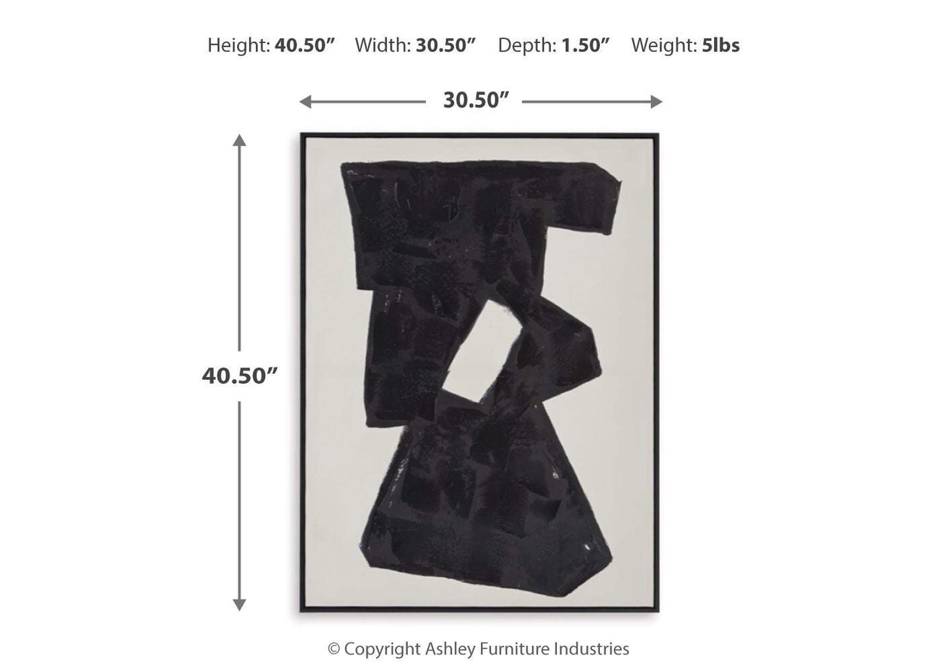Garviery Wall Art dimensions