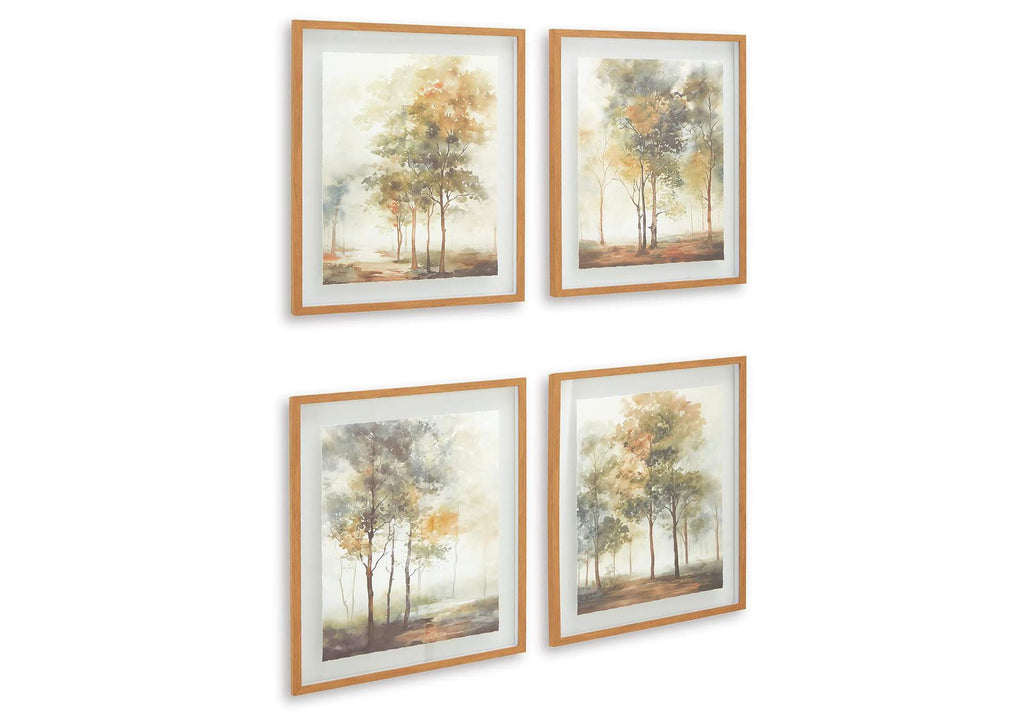Bryneford Wall Art (Set of 4) angled view