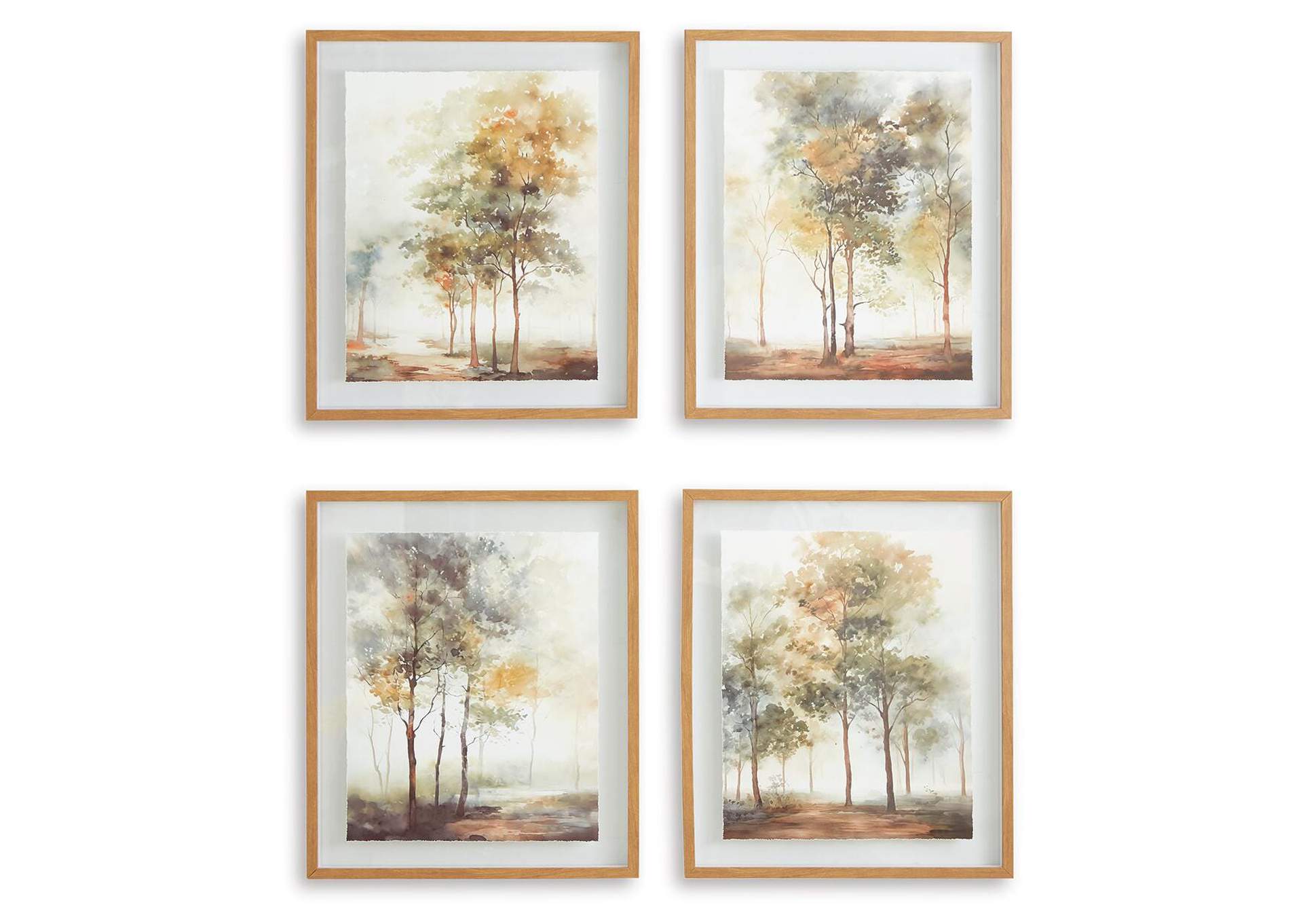 Bryneford Wall Art (Set of 4)