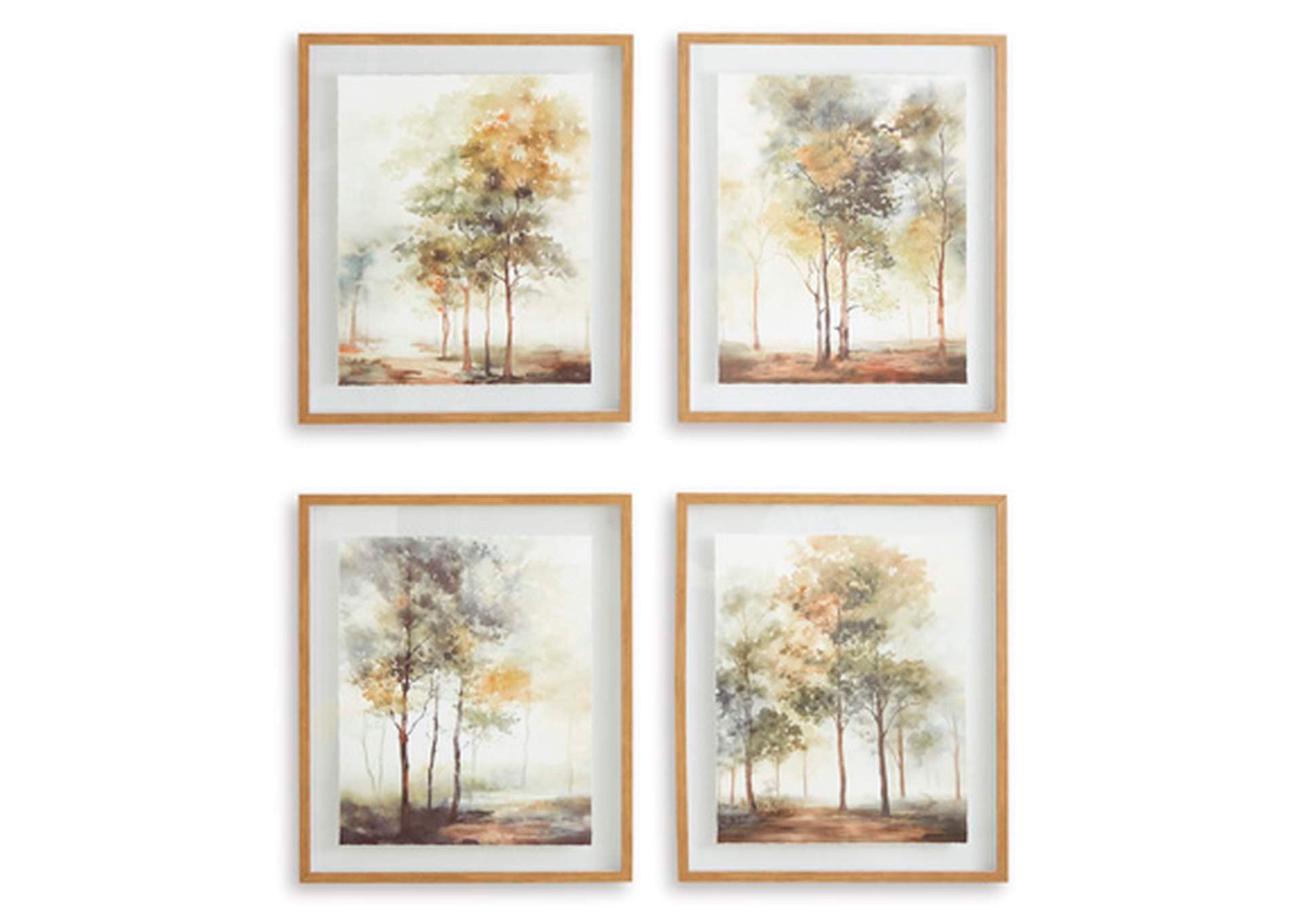 Bryneford Wall Art (Set of 4) front view
