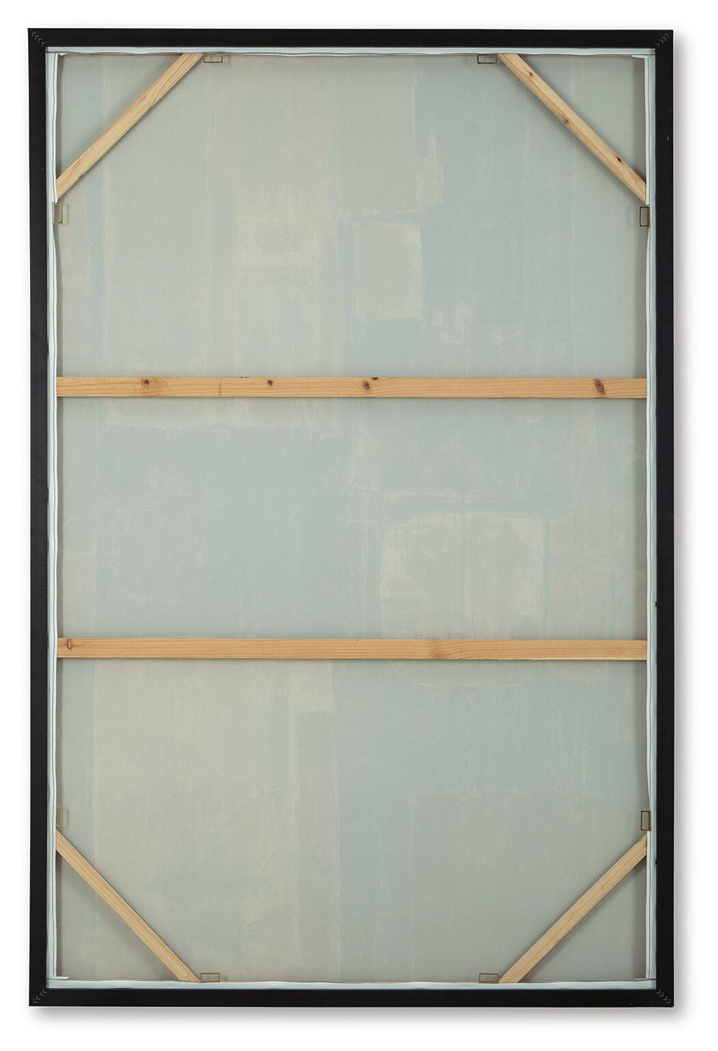 Howford Wall Art in Brown/Black/Gray, back view