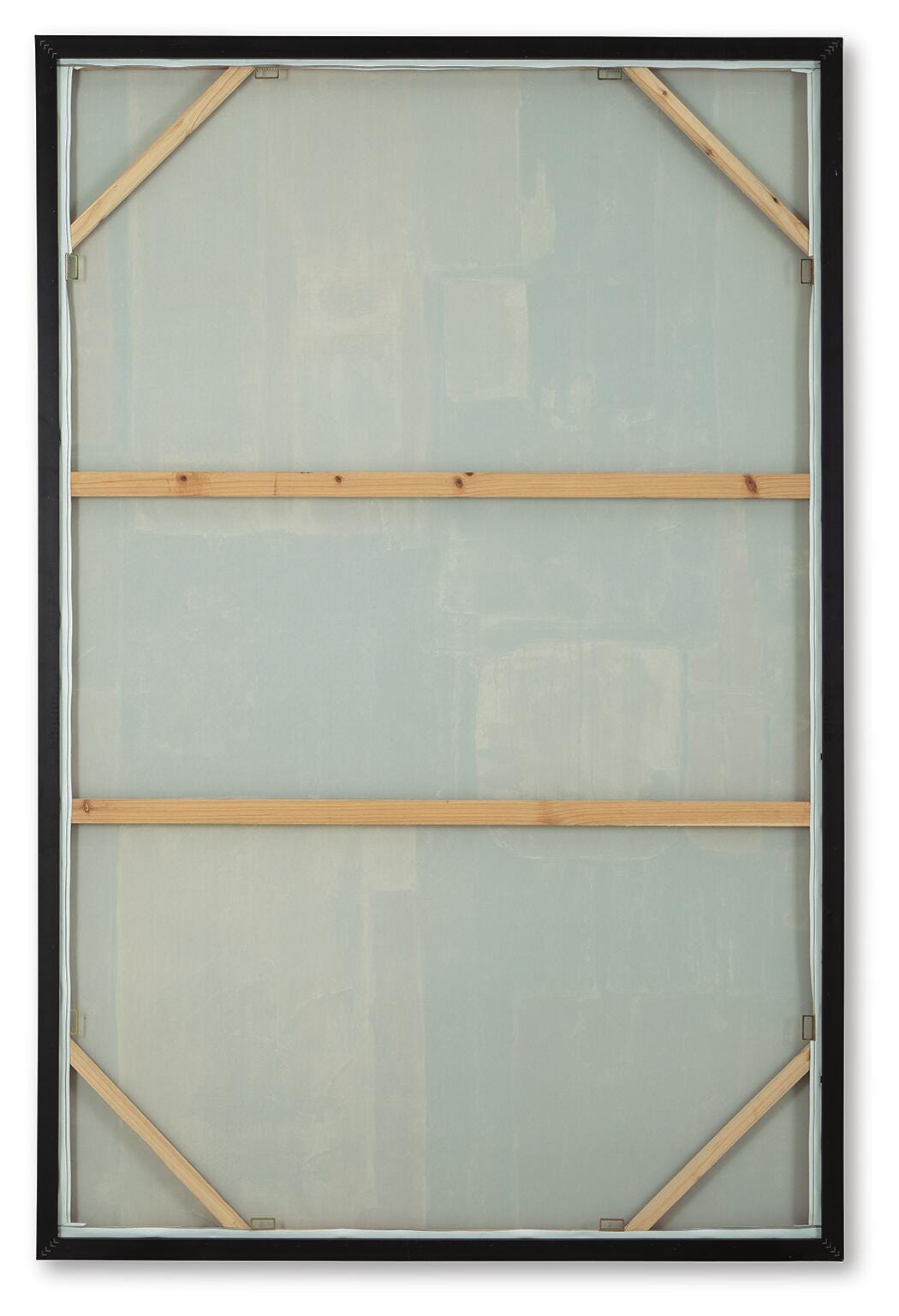 Howford Wall Art in Brown/Black/Gray, back view