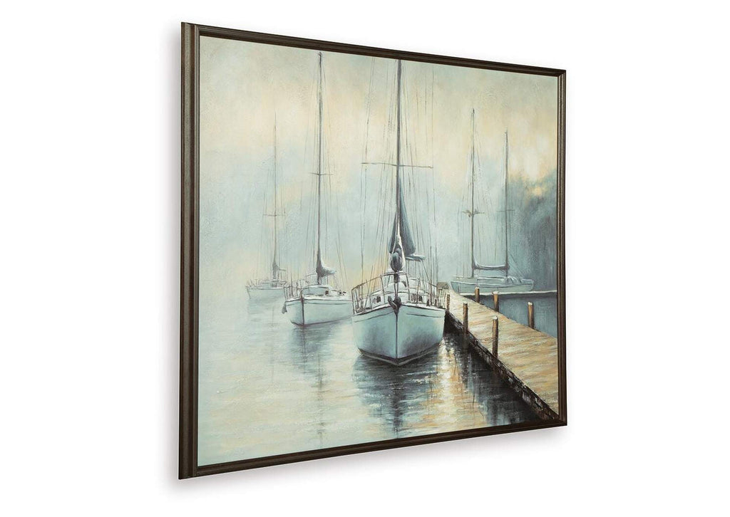 Worthney Wall Art angled view
